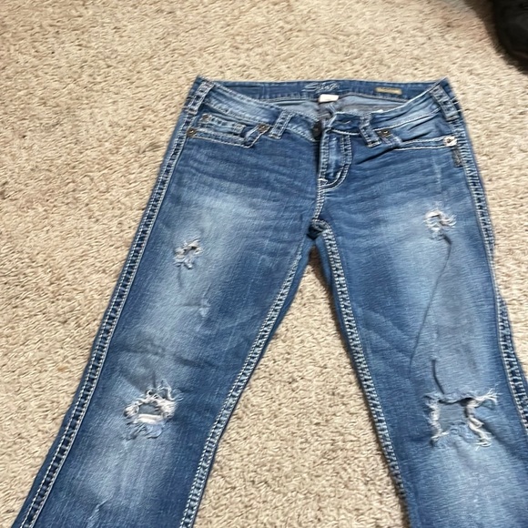 Super cute women silver jeans - Picture 1 of 3